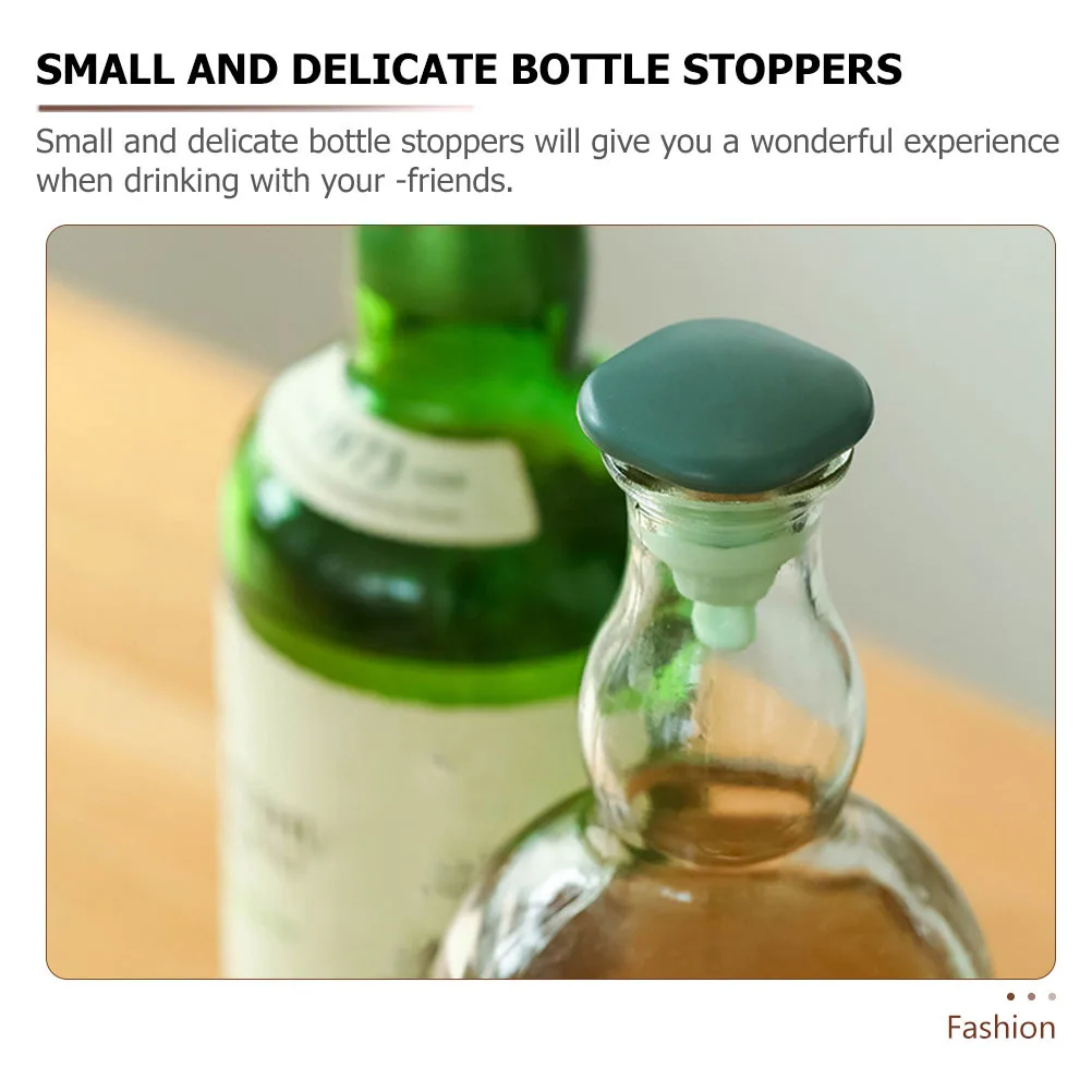 

4 шт. уплотнительные силиконовые пробки для бутылок, водонепроницаемые, износостойкие, недеформируемые, винные пробки для домашнего бара, кухни, бутылки вина