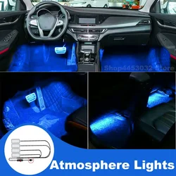 Car Assecories For Changan CS75 PLUS CS95 CS35 CS55 OSHAN x7 Alsvin Eado Led Lamp Usb Foot Ambient Light Interieurs Voiture Blue