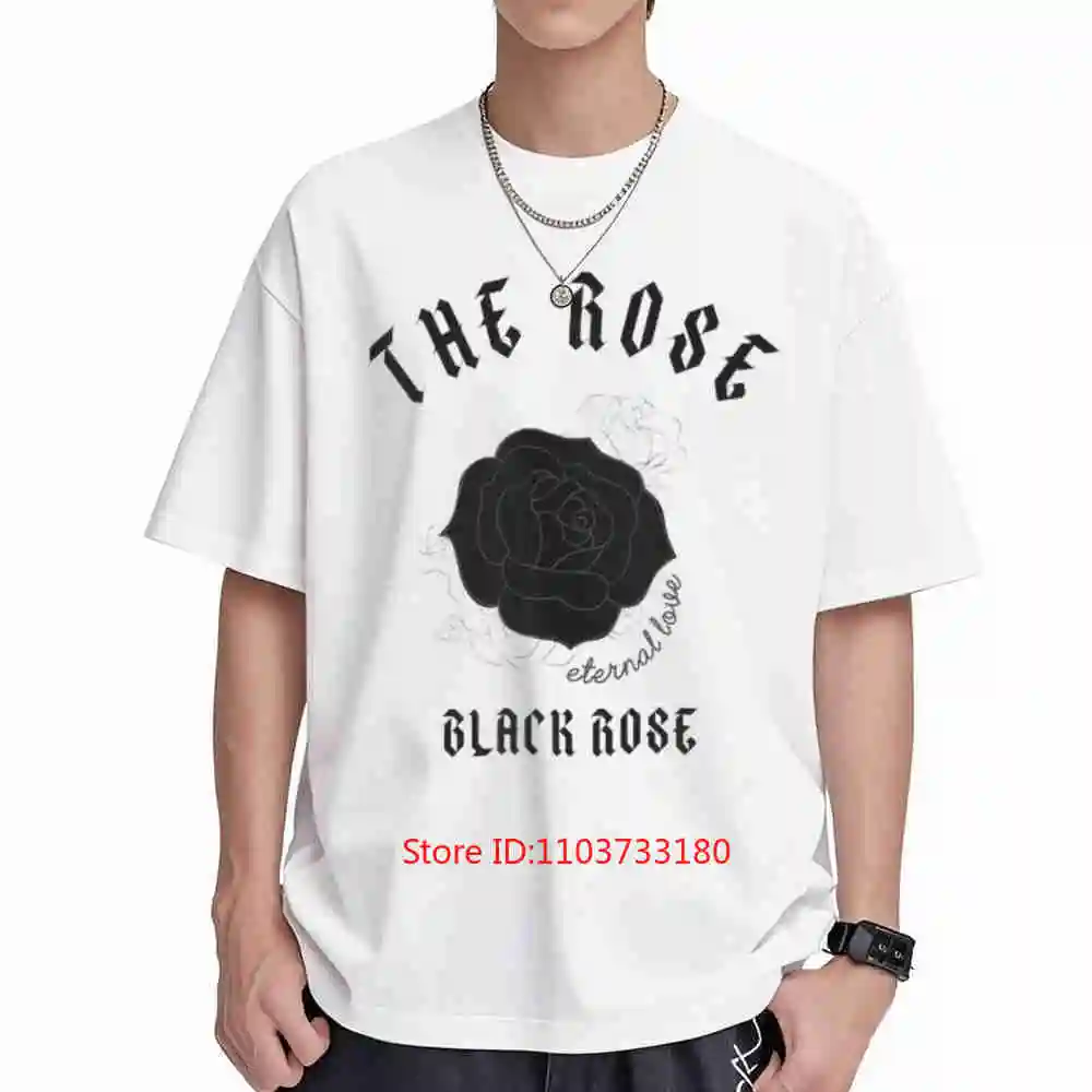 The Rose Kpop Concert Woosung Dojoon Hajoon Jaehyeong Korean Rock Short Sleeve Tee 100% Cotton T-Shirt