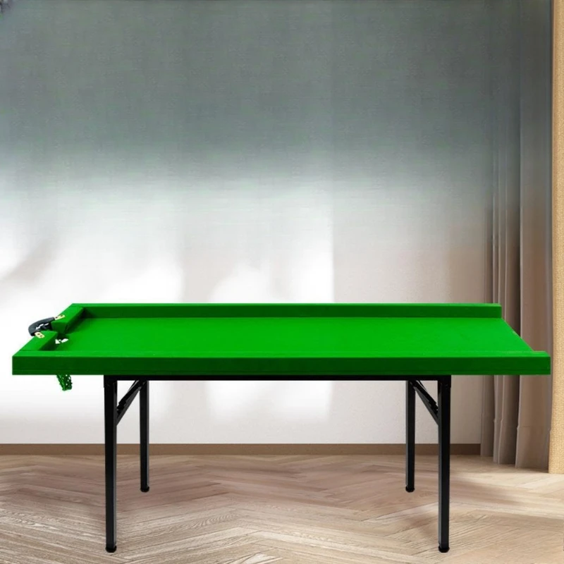 

Foldable five-point home training snooker