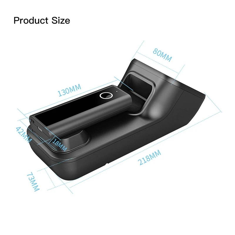 Handheld 1D/2D/QR Bar Code Reader BT & 2.4G Wireless & USB Wired Connection Easy To Use