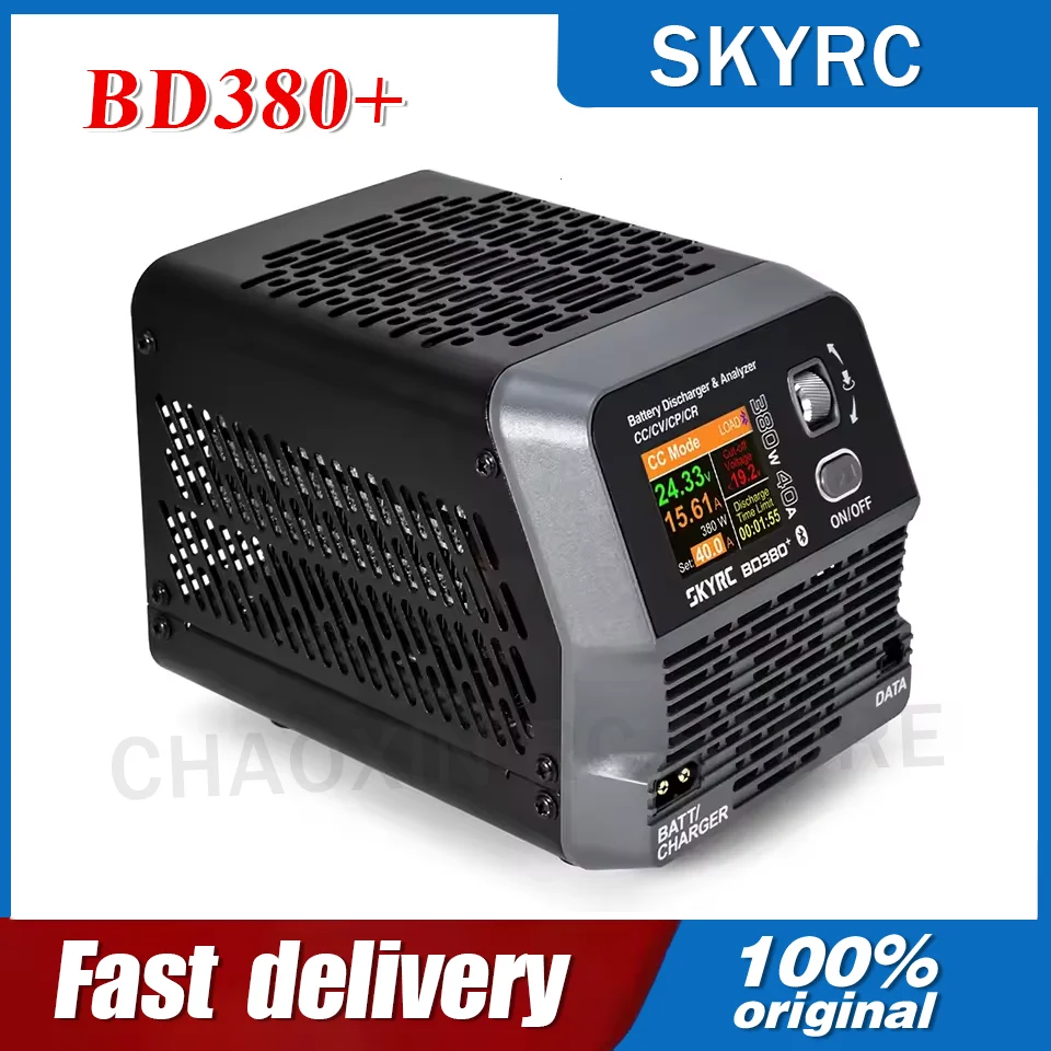 

SKYRC BD380+ Battery Discharger MAX 40A 380W Checker Four Modes CC/CP/CR/CV Battery Burst Power Boosted Designed for RC Models