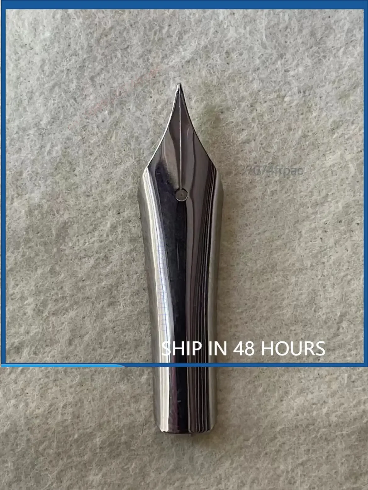 For German Bock Size 6 Nib Unit White Logo Silver Gold Black Two Tone Imported Fountain Pen Spare Replacement Parts