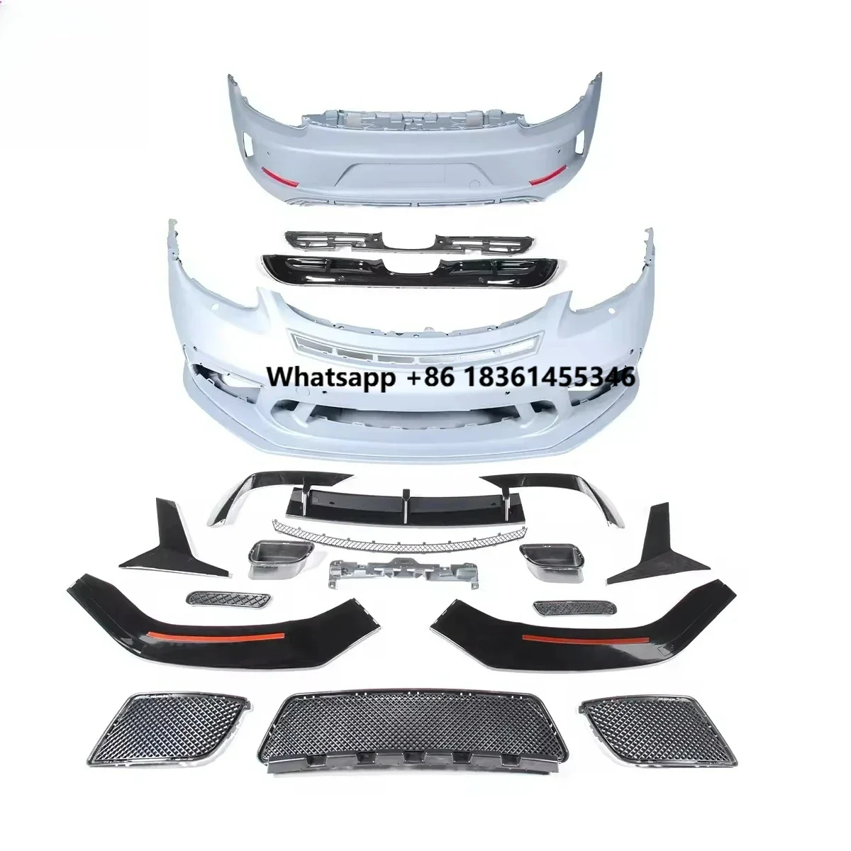 Precision-Crafted FOR 718 Boxster Aggressive Plastic BODYKIT 911 GT3