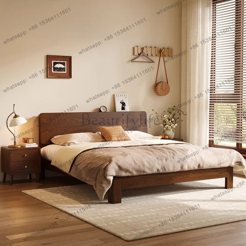 FG Platform Sleeping Massage Bed Wooden Frame Bedroom Massage Bed Space Saving Human Dog Cama Solteiro Lounge Suite Furniture