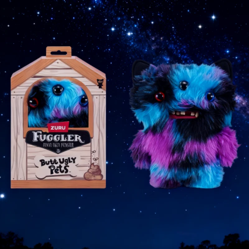 Original Butt Ugly Pets Fuggler Stuffed Plush Toy Annoyed Alien Cheeky Chonky Reek-O Mr Buttons Monster Christmas Birthday Gifts