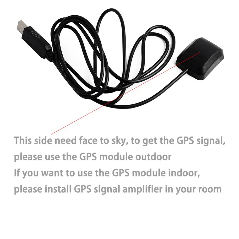 VK-162 USB GPS Dongle with Antenna G-Mouse for Arduino Raspberry Pi, Navigation Receiver Support Google Earth Windows Linux