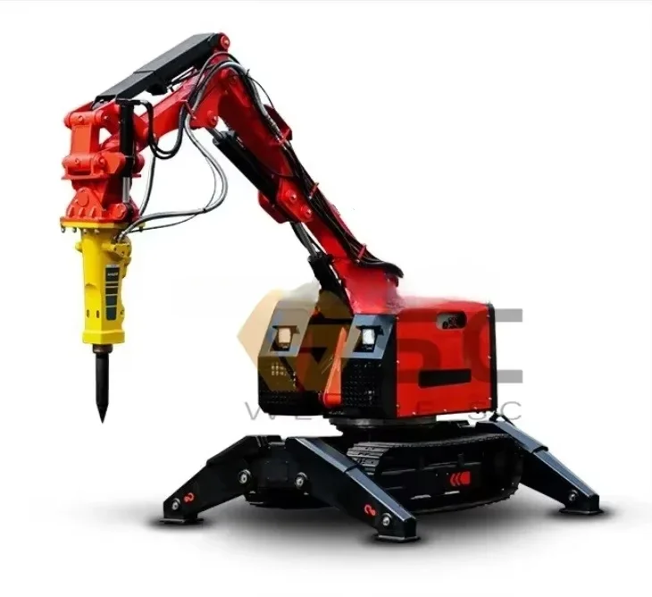 Fire Fighting Equipment Demolition Rescue Caterpillar Robot Kit