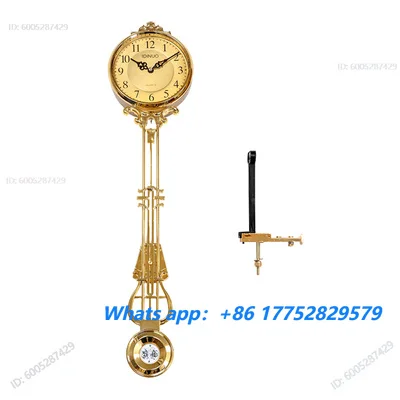 Floor Clock Pendulum Accessories European Living Room Movement Vertical Quartz Clock Parts Muse Ornament Large Clock