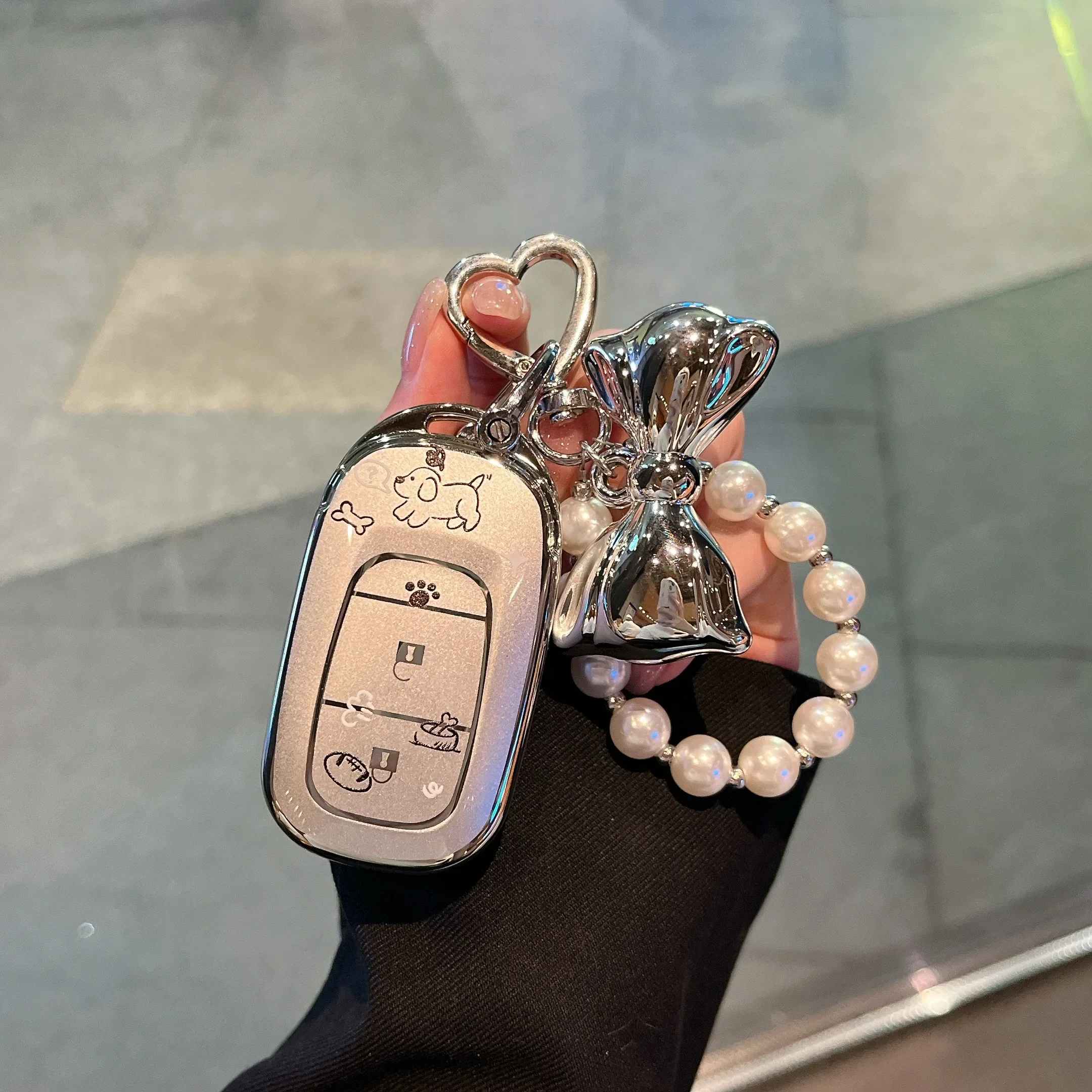 2 Buttons Car Key C…