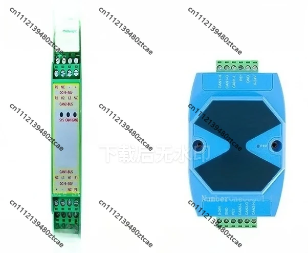 CAN Bus Repeater Isolated Communication Gateway Anti-Interference Extender GCAN-226 GCAN-216 Industrial Automation Signal Module