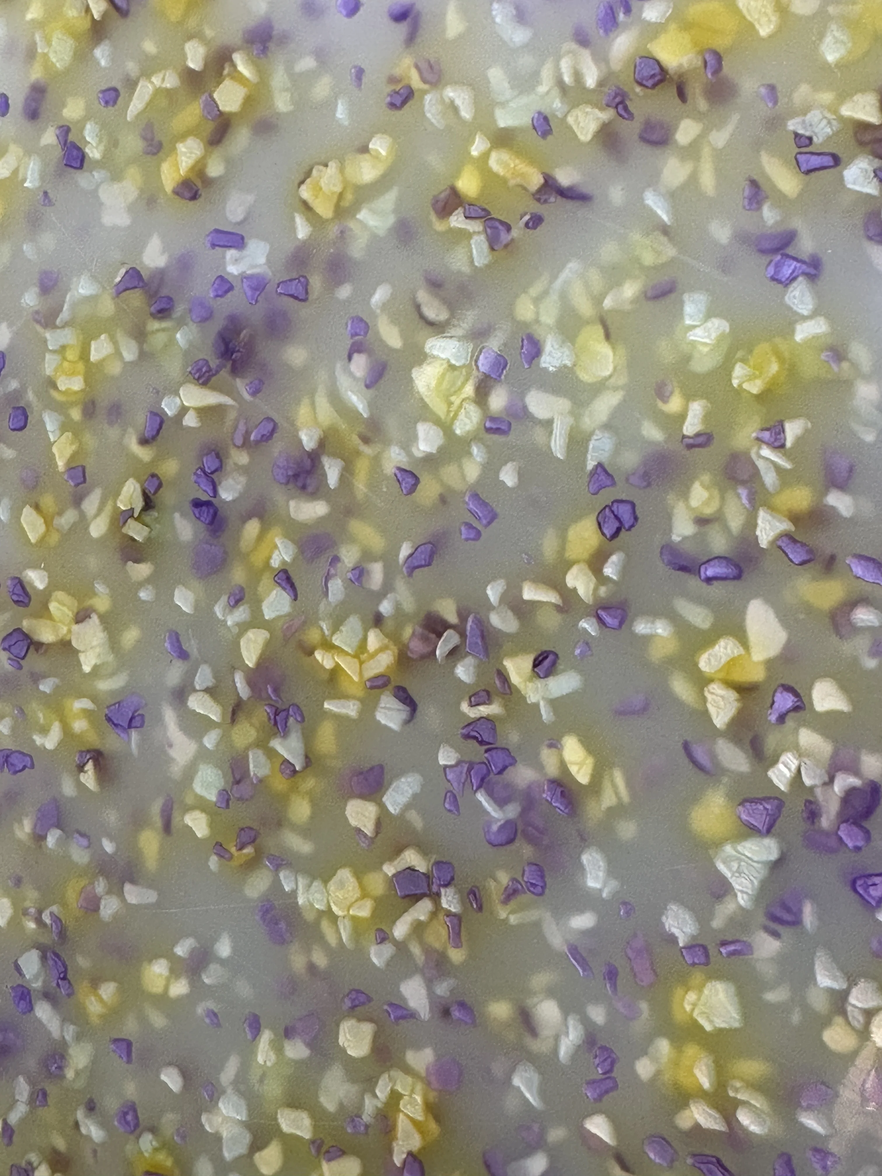 Terrazzo Effect Cast Acrylic Plastic Sheet 3MM Thickness 12x8 Inches for Making Handicrafts Keyring