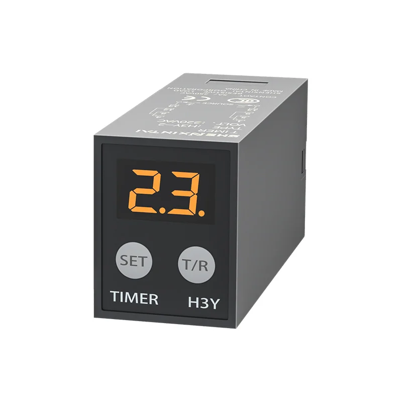 Mini Digital Display Time Relay 0.1S-990H Cycle Time Control Delay Module H3Y-2/4/H