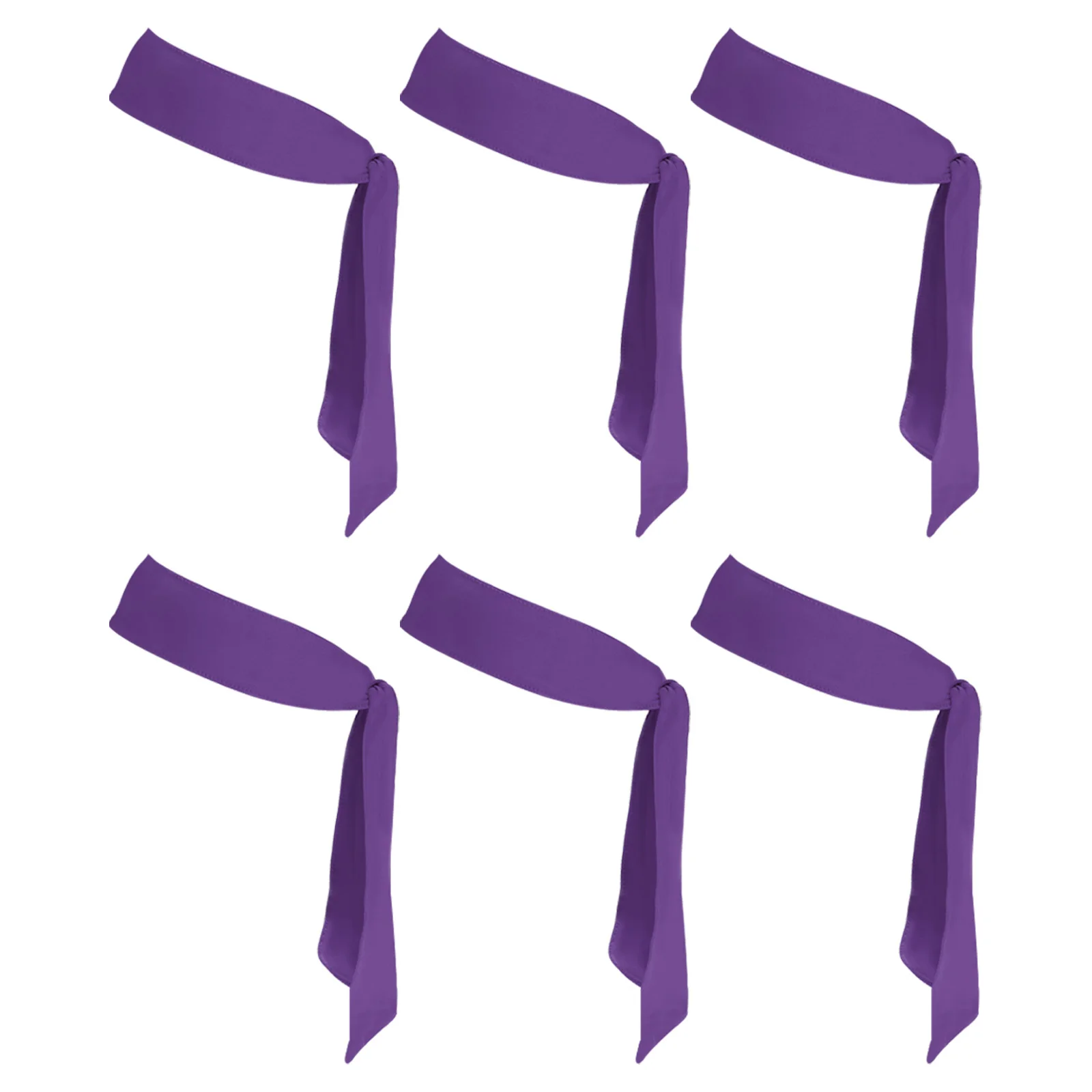 

6/14pcs Ninja Karate Headband Sweat Wicking Workout Head Band Sweat Wicking Workout Head Band for Men Women Running Tennis Yoga
