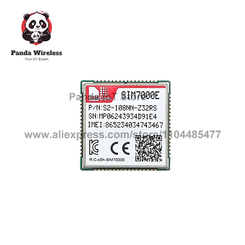 SIMCom LCC Module SIM7000A SIM7000G SIM7000JC SIM7000E SIM7070G SIM7070E Cat-M NB-IoT GSM Wireless SMT Module for IoT Devices