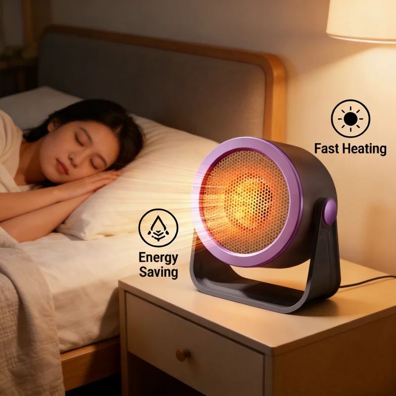 

Mini Fan Heater Portable Hot Air Blower Desktop Heater Electric Radiator Office Home Appliance Low Consumption Winter Essentials