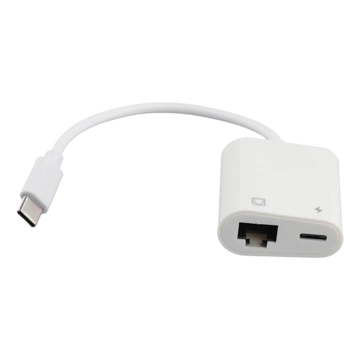 N89R Adapter Ethernet typu C OTG USB C do RJ45 Ethernet LAN Konwerter sieci przewodowej 100Mbs dla tabletu z telefonem komórkowym typu C