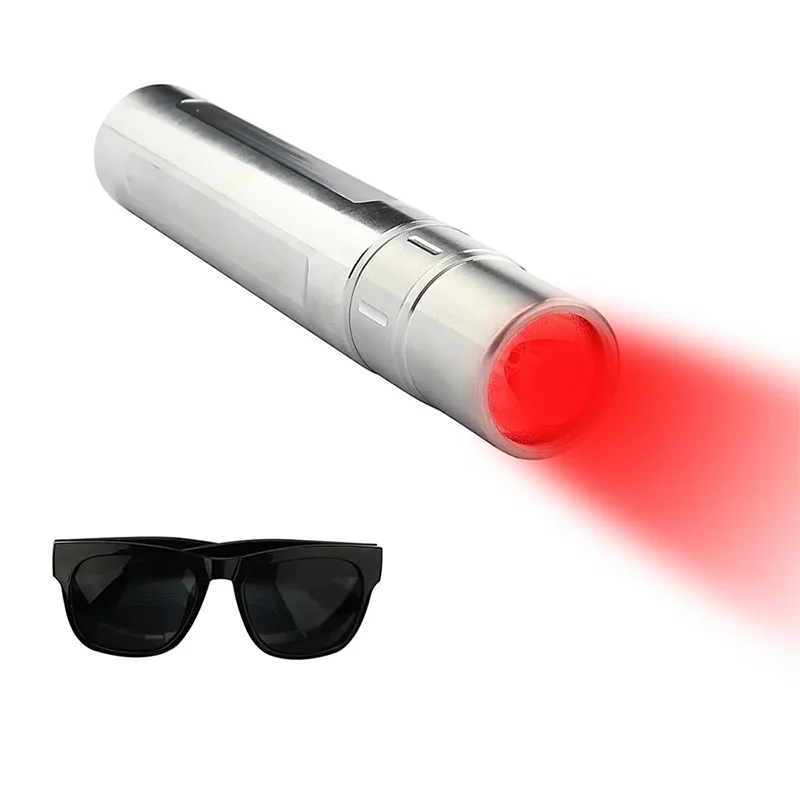 Customized Red Light Therapy Pulse 630nm 660nm 850nm Led Therapy Light Red Near Infrared Handheld Torch