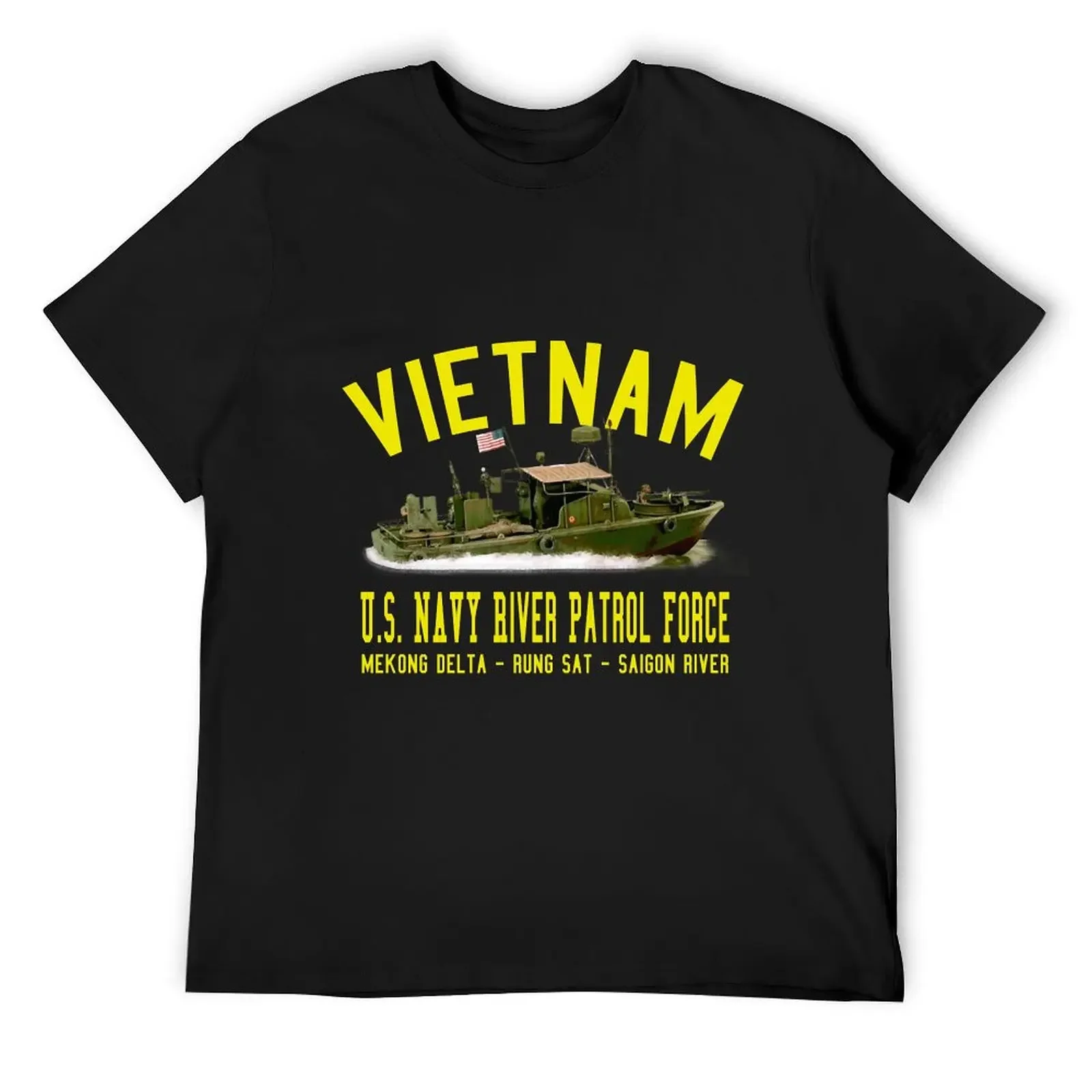 

Vietnam Mark II PBR - Patrol Boat, River T-Shirt tees blue archive Anime t-shirt T-shirts for men cotton