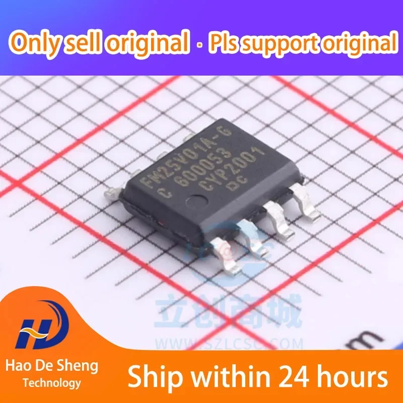 

10 шт./лот FM25V01A-GTR LogoFM25V01A-G SOP-8 128 Кб F-RAM новый оригинальный на складе