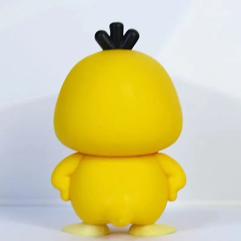 Pokemon dos desenhos animados anime figura ser irritado psyduck q versão modelo de decoração de carro brinquedo boneca coleção presente bonito