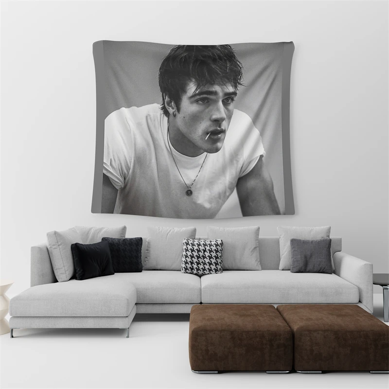 Gaslight Gatekeep Girlboss Jacob Elordi Tapestry Wall Hanging Art for Bedroom Living Room Decor Home Decoration