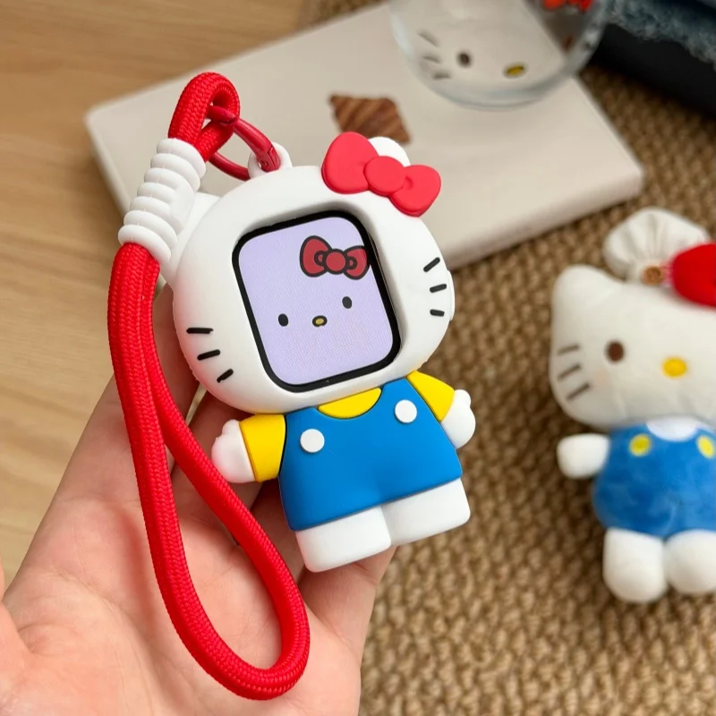 

Cute KT Cat Silicone Shockproof Case Compatible with iWatch 10, Apple Watch S11, SE, 9/8/7 | Accessory & Gift