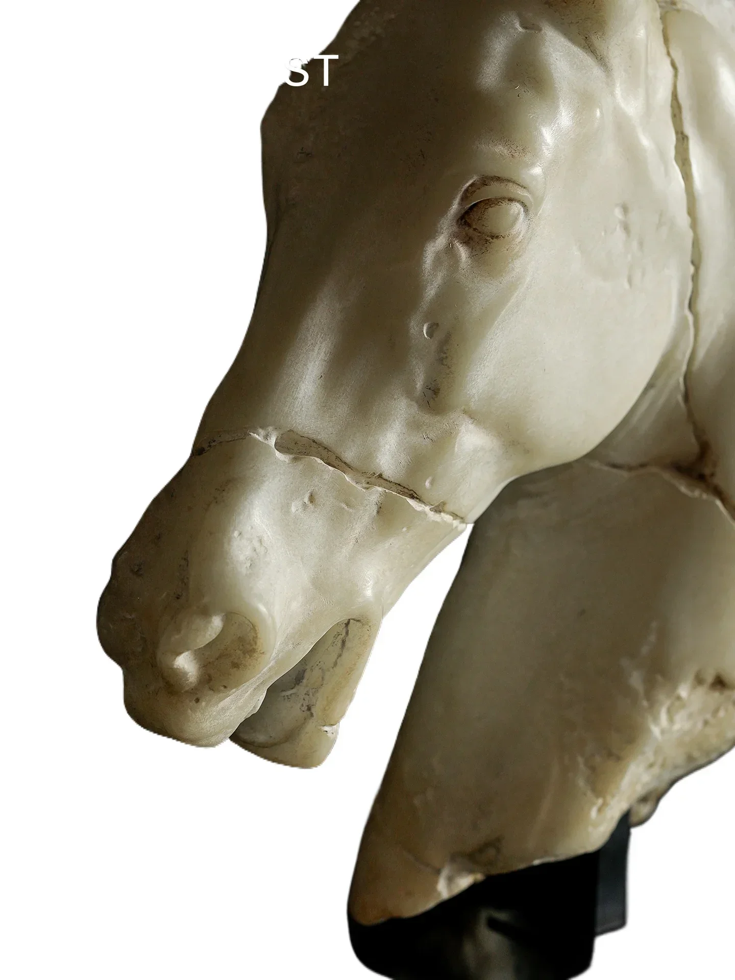 Light luxury high-end horse ornament retro entrance living room office decoration art advanced