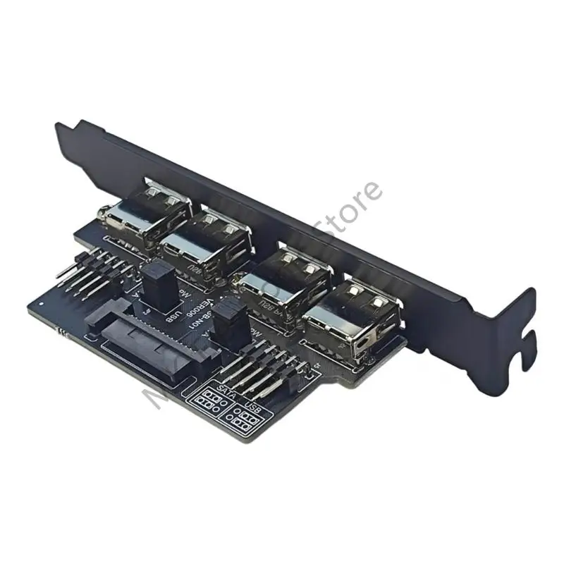 R2LF -Desktop -Computer 9Pin USB2.0 Schnittstellen -Adapterhalterung für mehrere Motherboards und Systeme