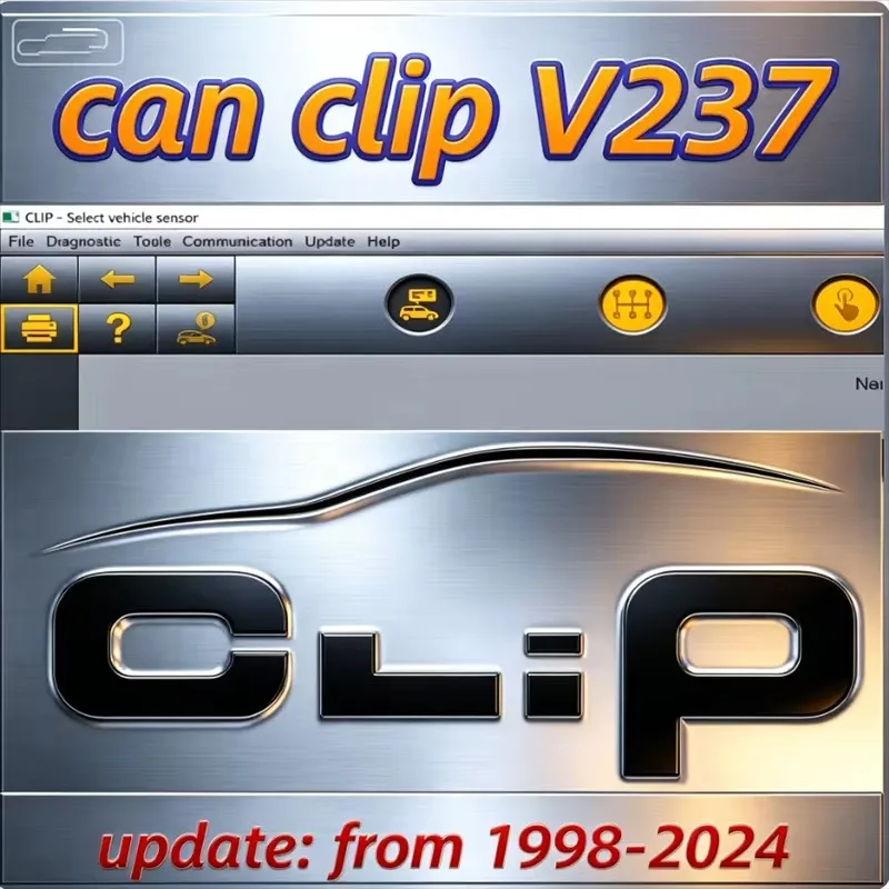 

2025 Latest software Clip V237 With Keygen For Rena-ult OBD2 Diagnostic software Auto Repair Software