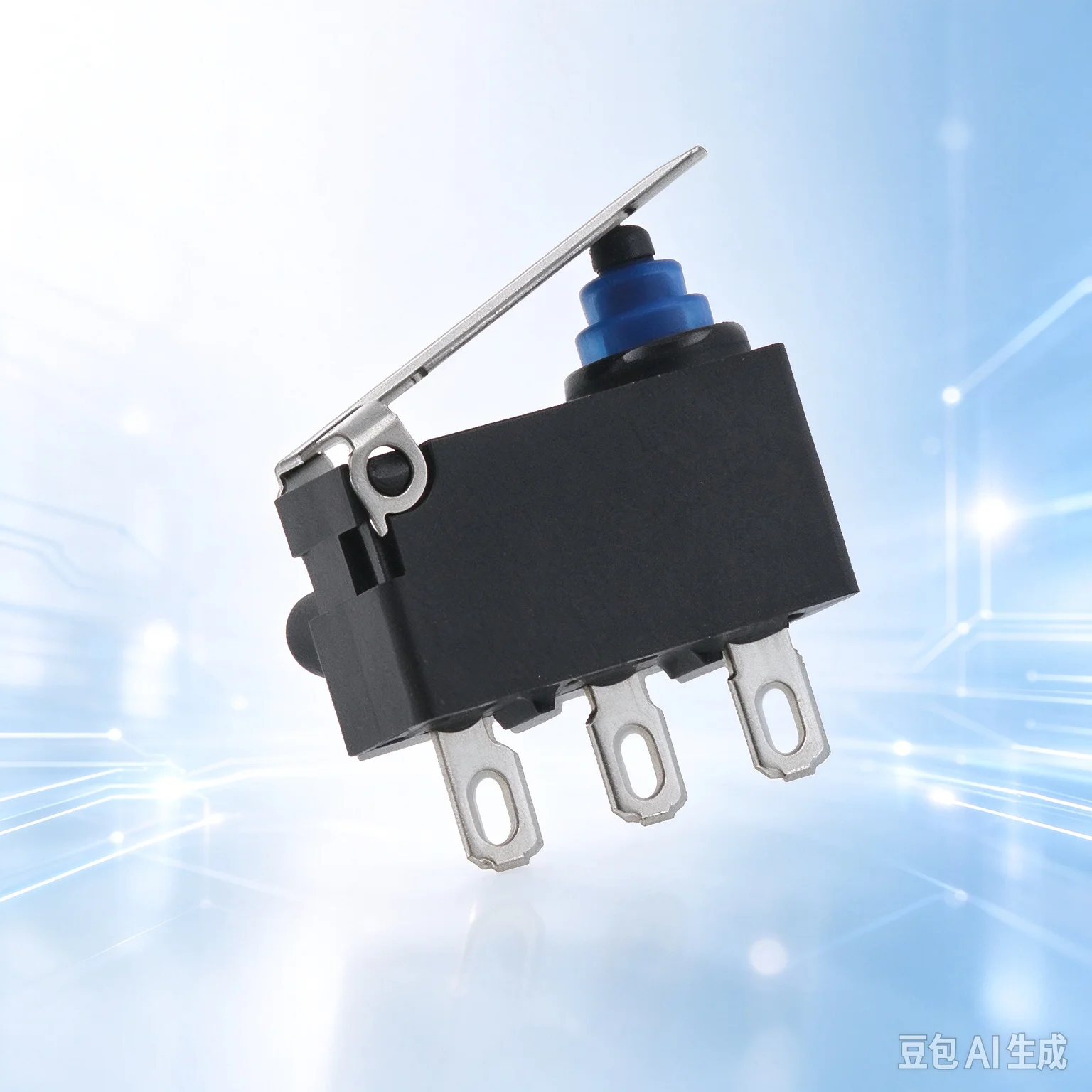 10pcs  Sealed for OMRON D2HW-BL211H Waterproof Micro Switch 100MA 125V In Stock