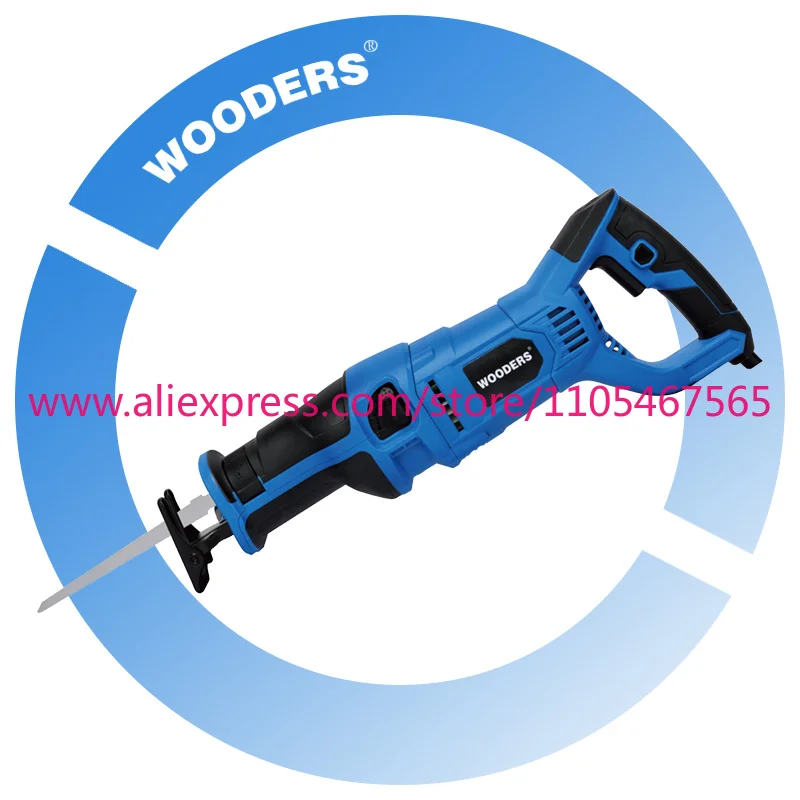 1Pcs WOODERS new 1200 watt high power reciprocating saw for wood metal PVC pipe cutting