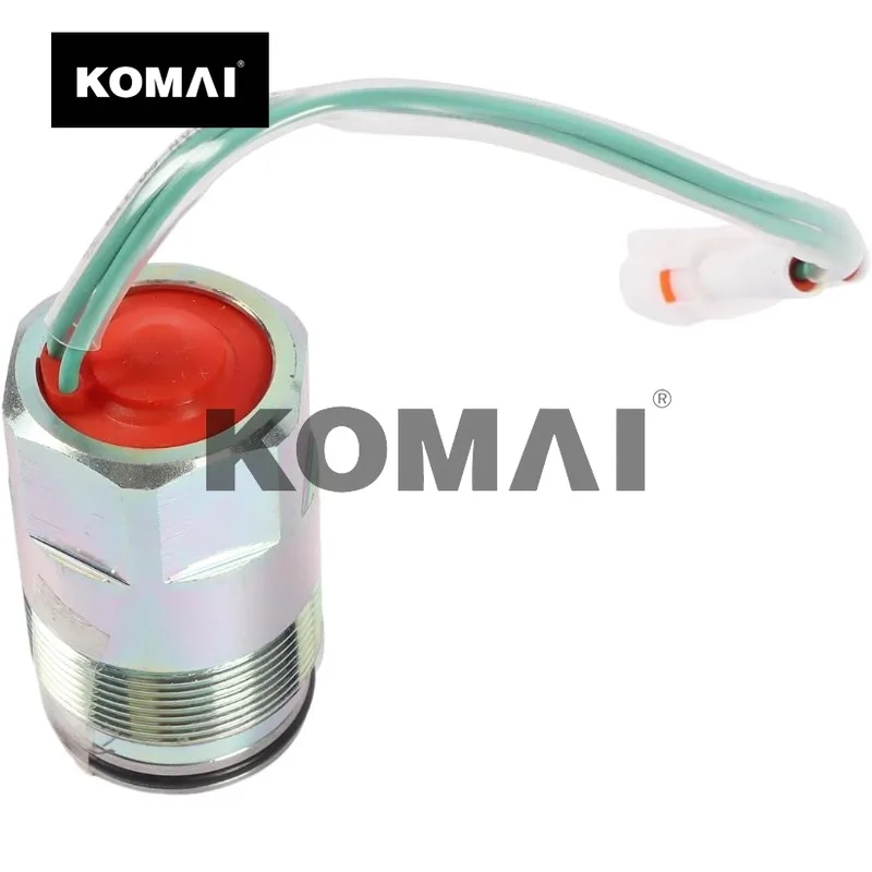 

KOMAI SINOCMP 2436U1453S8 24 В электромагнитный клапан K3V112 белая вилка без винта для Kobelco SK60 SK100 SK120 SK120LC SK150 SK200-5