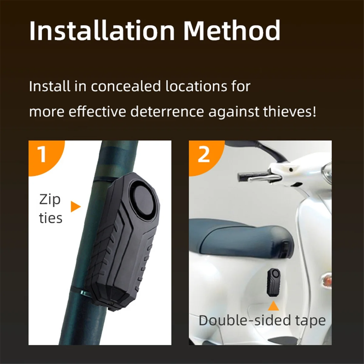 AT42 велосипедный звонок сигнализации 113 дБ электрический велосипедный звуковой сигнал мотоцикл безопасность противоугонный беспроводной пульт дистанционного управления детектор вибрации