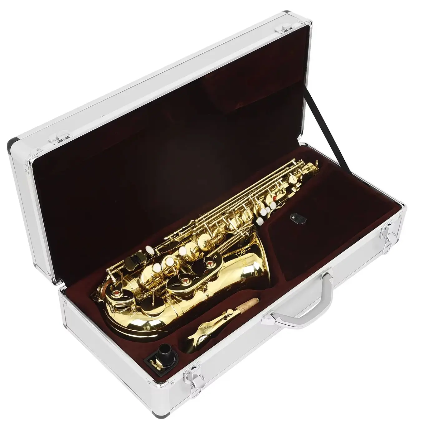 SLADE Eb Alto Saxophone Brass Body Saxophone High Quality Saxophone Professional Instruments With Case Reed Sax Accessories