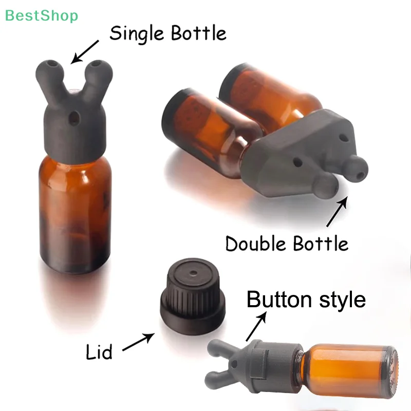 漏れ防止アロマエッセンシャルオイル吸入器ボトルミニエッセンシャルオイルと香水吸入器ディスペンサーボトルエッセンシャルオイル吸入器