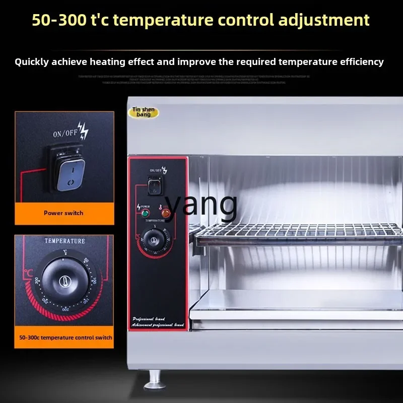 CX Parede Superfície de Aquecimento Elétrico Fogão Comercial Levantamento Pendurado Grelha de Fogão de Secagem Solar