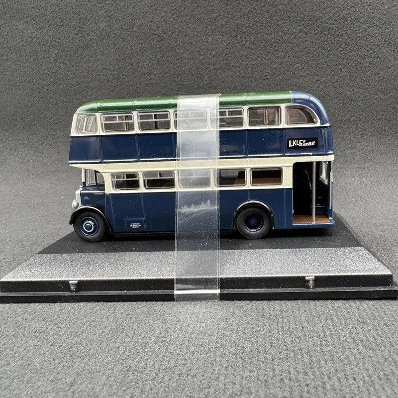 OXFORD 1/76 Skala Dwupiętrowy Autobus Metalowy Model Symulacyjny Statyczny Kolekcjonerski Dekoracja Prezent na Święta Zabawka Pamiątka