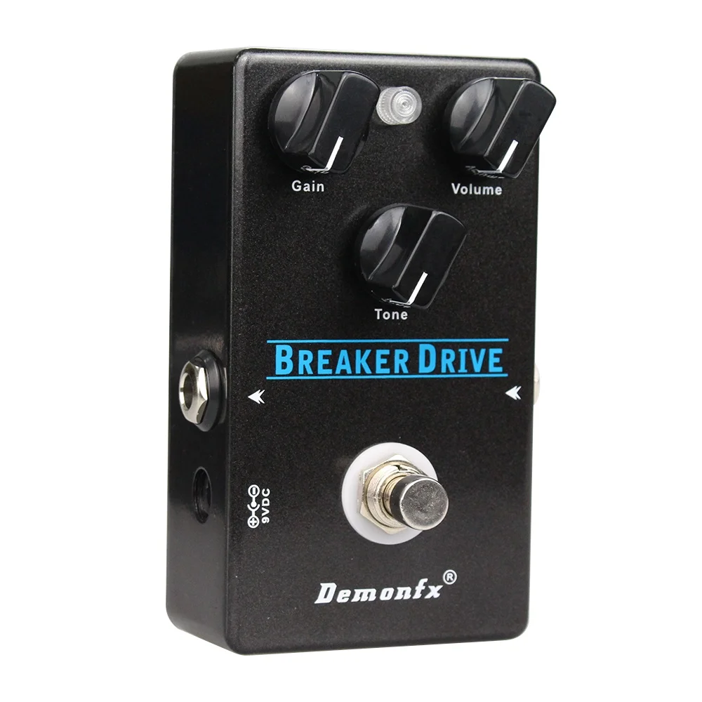 Demonfx High Quality Blue Breaker Overdrive Distortion Guitar Effect Pedal Hole Device