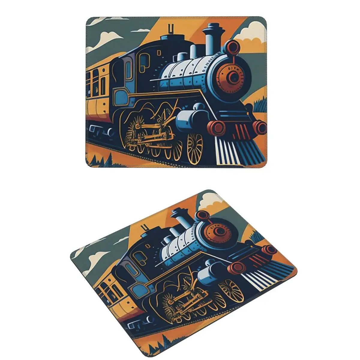 

Classic Train Mouse Pad Computer Keyboard Mouse Mat Gaming PC Laptop Desk Mat Office Accessories Table Mats
