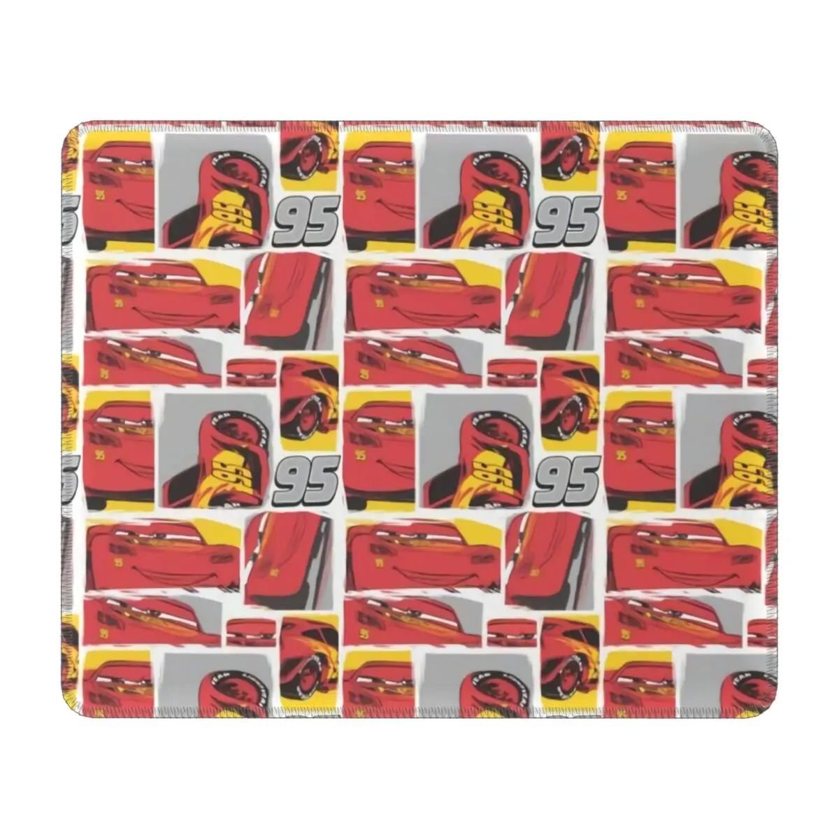 Custom Lightning McQueen Go 95 Mouse Pad Anti-Slip Rubber Base Gamer Mousepad Accessories Office Laptop Mat