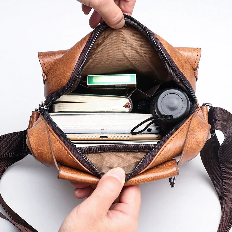 Heren Enkele Schoudertas Zakelijke Vrije Tijd Grote Capaciteit Draagbare Handtas Multifunctionele Waterdichte Zomer Mannelijke Crossbody Tassen