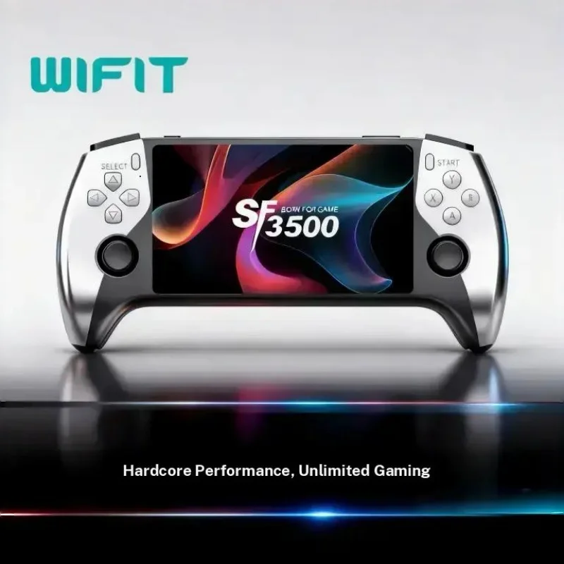 SF3500 5-inch large screen dual joystick game console open source handheld nostalgic handheld arcade HD