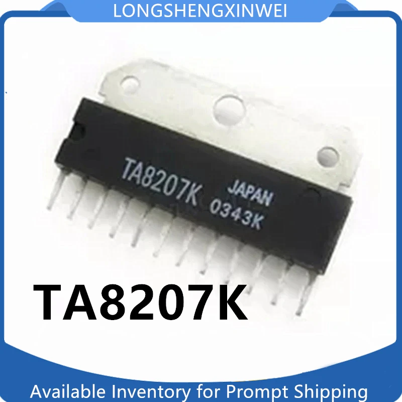 1PCS TA8207K TA8207 Audio Power Amplification Circuit Chip IC Integrated Block Direct HSIP-12 Brand New