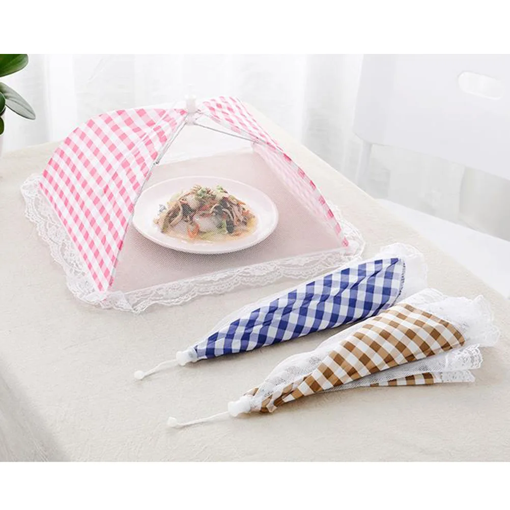 

Foldable Food Cover Mesh Tent -proof Collapsible Net Umbrella Outdoor Picnic Camping BBQ Easy Storage Clean