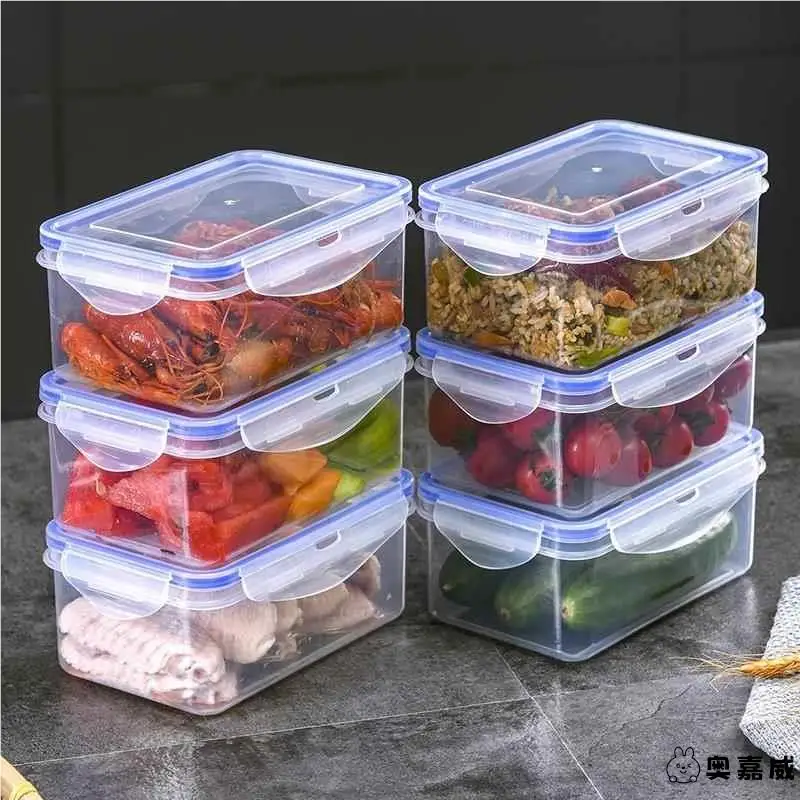 

Sed Box Home Use Chien Claw Kimchi Box Transparent Food Box Long Rectangle ape Stainl Steel 304 Material Large Capa...