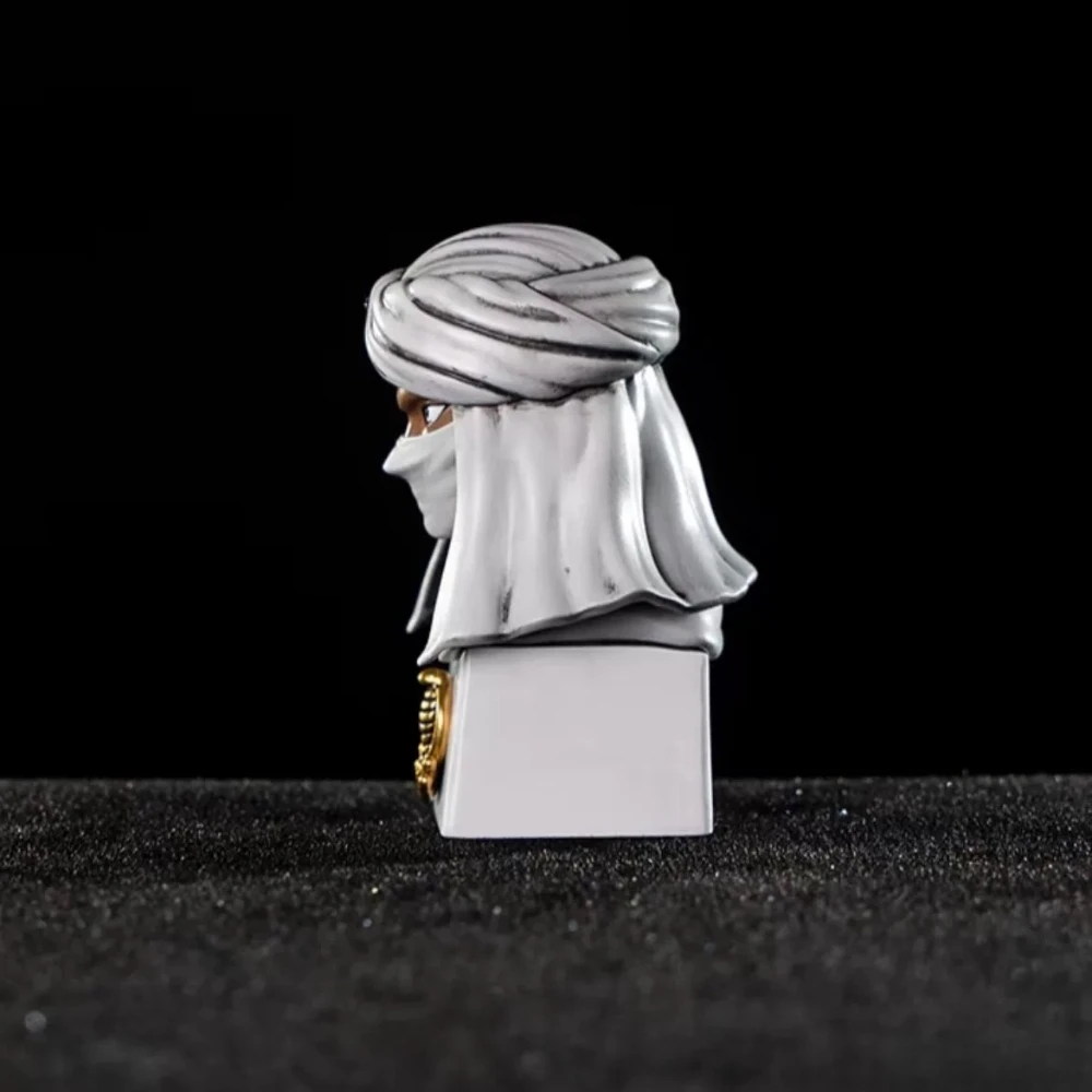 Berserk Silat Bakiraka Anime Keycap Hand-Painted Resin Artisan Keycap Cherry MX Switch Compatible Gaming Keyboard Gift