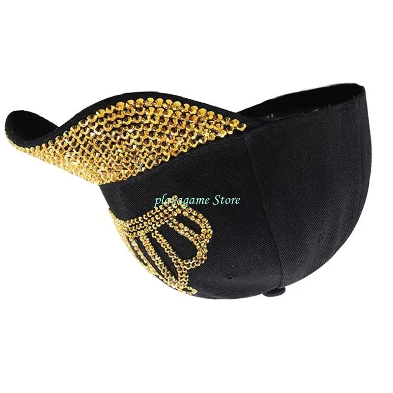 

Y88A Бейсбольные кепки со стразами и короной, регулируемые привлекательные бейсболки для взрослых