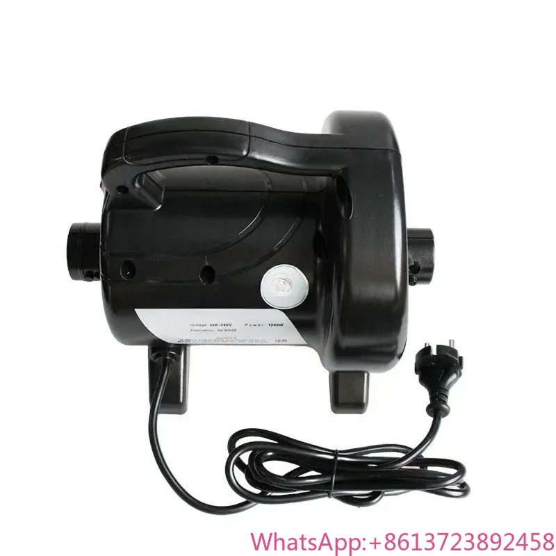 

ZJ106 1200W Electric Inflator Pump Amusement Air Model Pump High Pressure Closed Air Inflator and Pump Dual Use