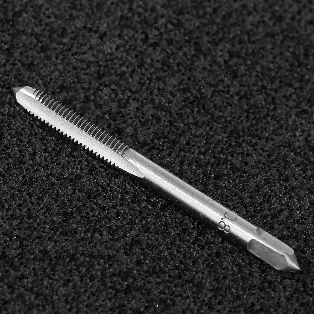 2PCS/Set Tools Machine Spiral Point Fluted Plug Hand Straight Flute Taps Metric Drill Bit Thread Tap Set Threading Kit